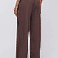 Calças Largas com Abertura Castanho - LIU JO - Thumbnail 2