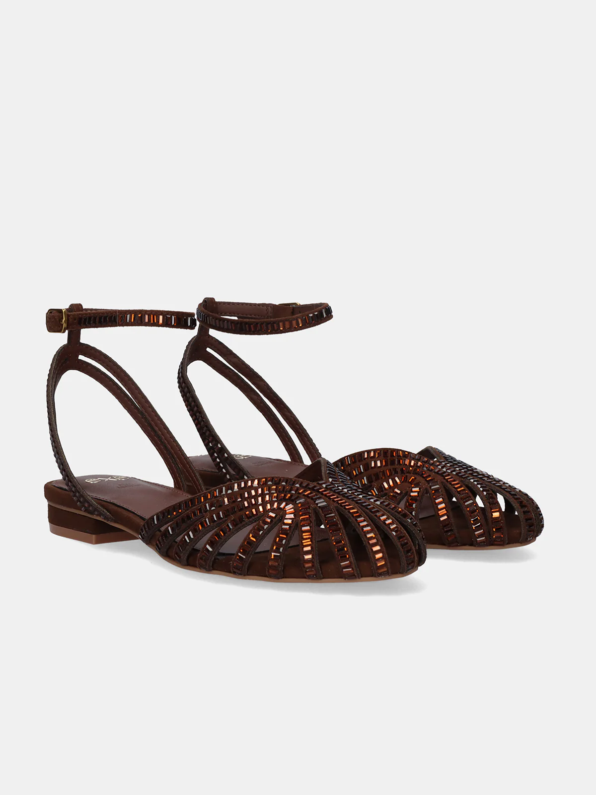 Sabrina Aberta com Brilhos Lola 307 Castanho - EXÉ  2