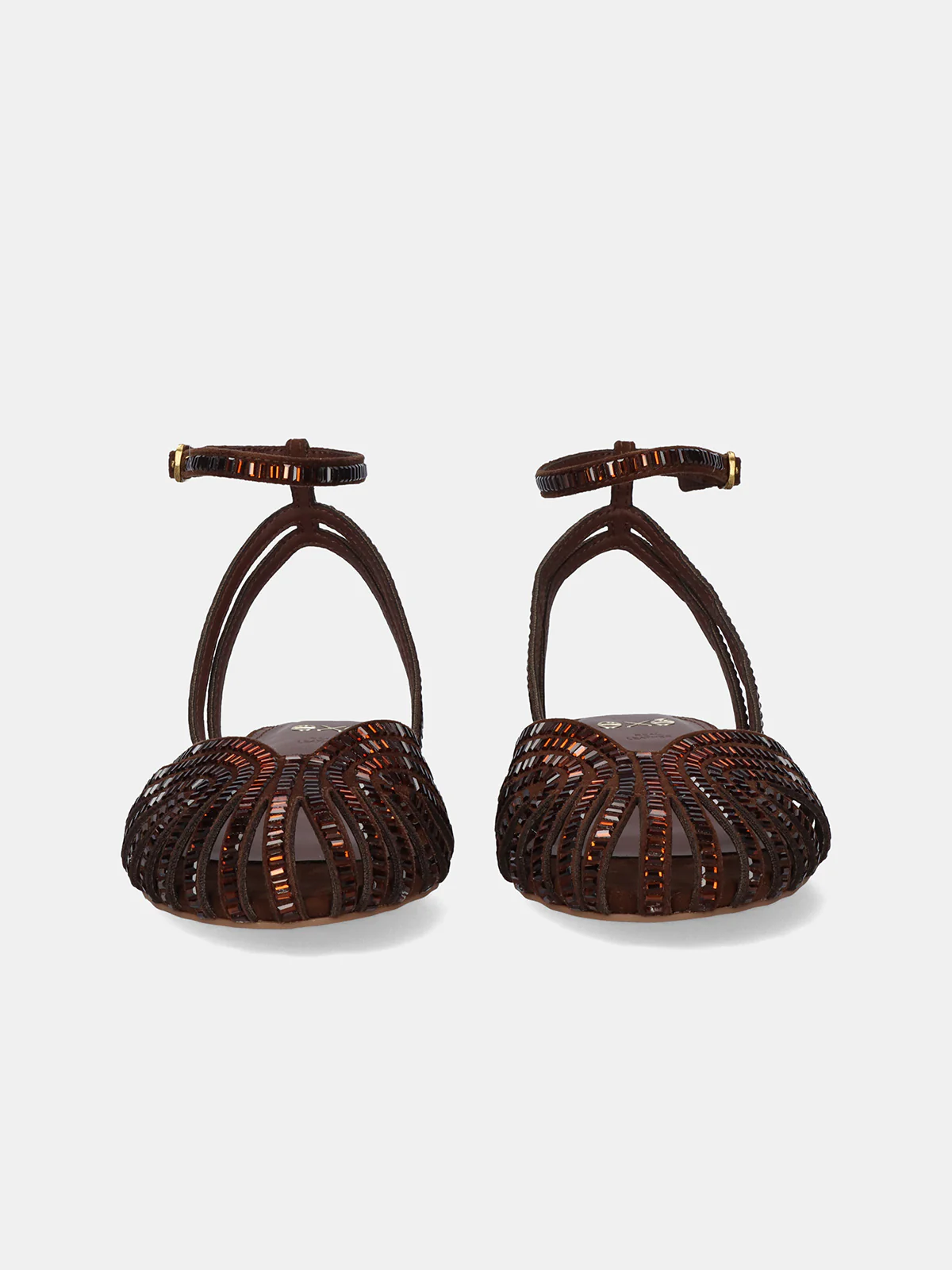 Sabrina Aberta com Brilhos Lola 307 Castanho - EXÉ  4