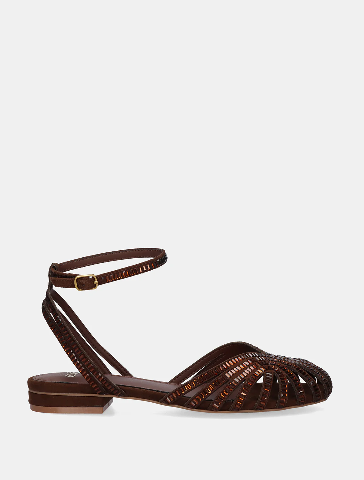 Sabrina Aberta com Brilhos Lola 307 Castanho - EXÉ  1