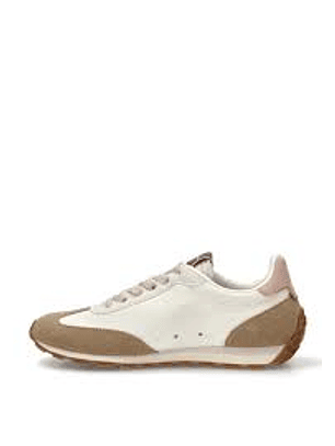 Ténis Jane Subtle Branco e Bege - Pepe Jeans