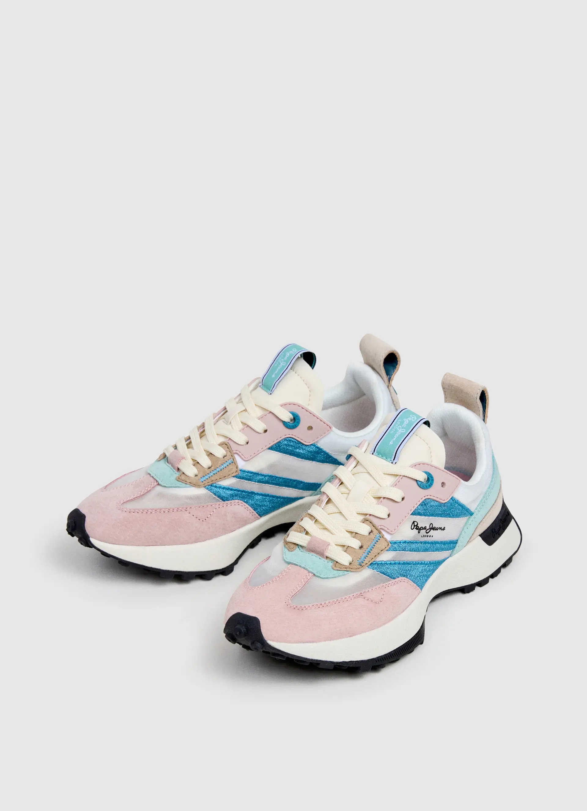 Ténis Lucky Translucent Azul e Rosa - Pepe Jeans 3