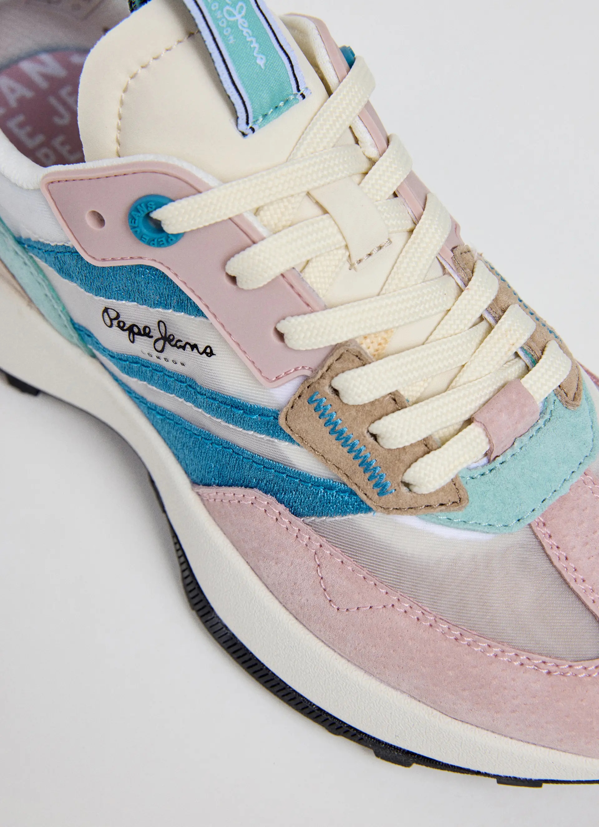 Ténis Lucky Translucent Azul e Rosa - Pepe Jeans 7