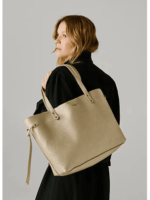 Mala de Ombro AUDREY SCRIPT Dourado - Pepe Jeans