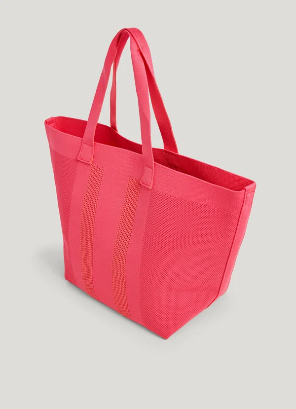 Mala de Ombro em Rede KNIT WINSLOW Rosa - Pepe Jeans 2