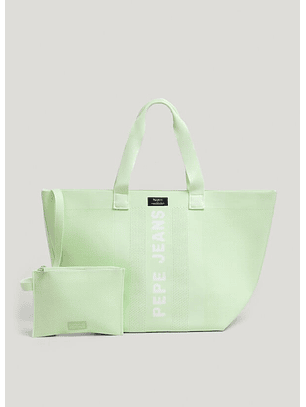 Mala de Ombro em Rede KNIT WINSLOW Lima - Pepe Jeans