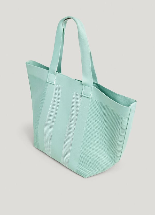 Mala de Ombro em Rede KNIT WINSLOW Azul - Pepe Jeans 3