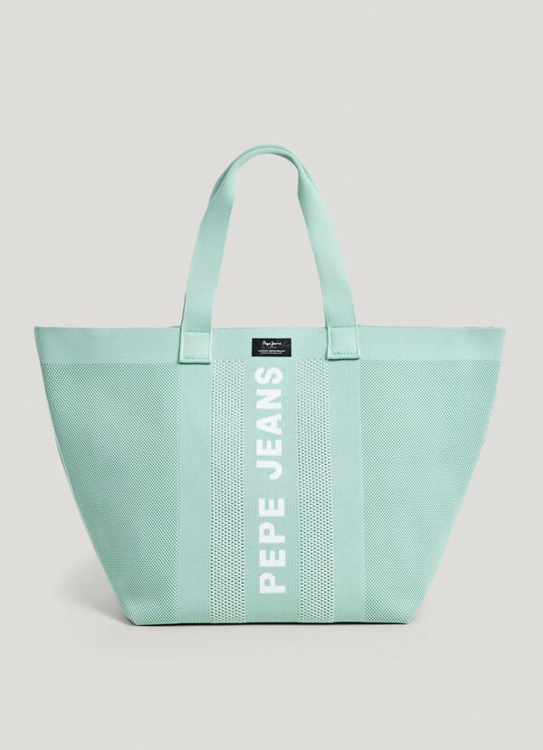 Mala de Ombro em Rede KNIT WINSLOW Azul - Pepe Jeans 5