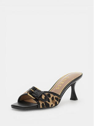 Mule de Salto DISTA Animal Print - Guess 
