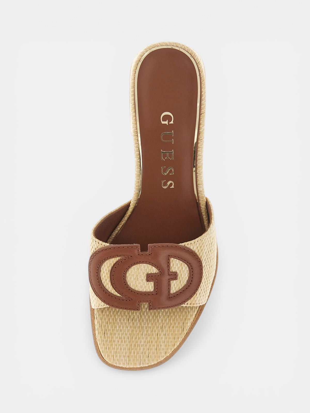 Sandália em Ráfia CERINNA2 Bege - Guess 2