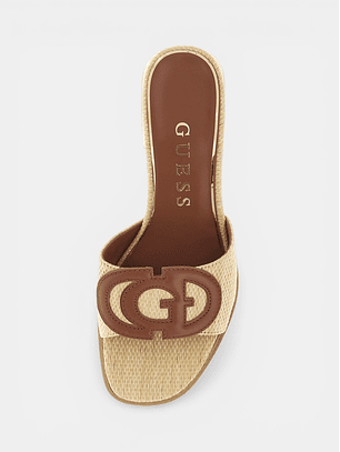 Sandália em Ráfia CERINNA2 Bege - Guess