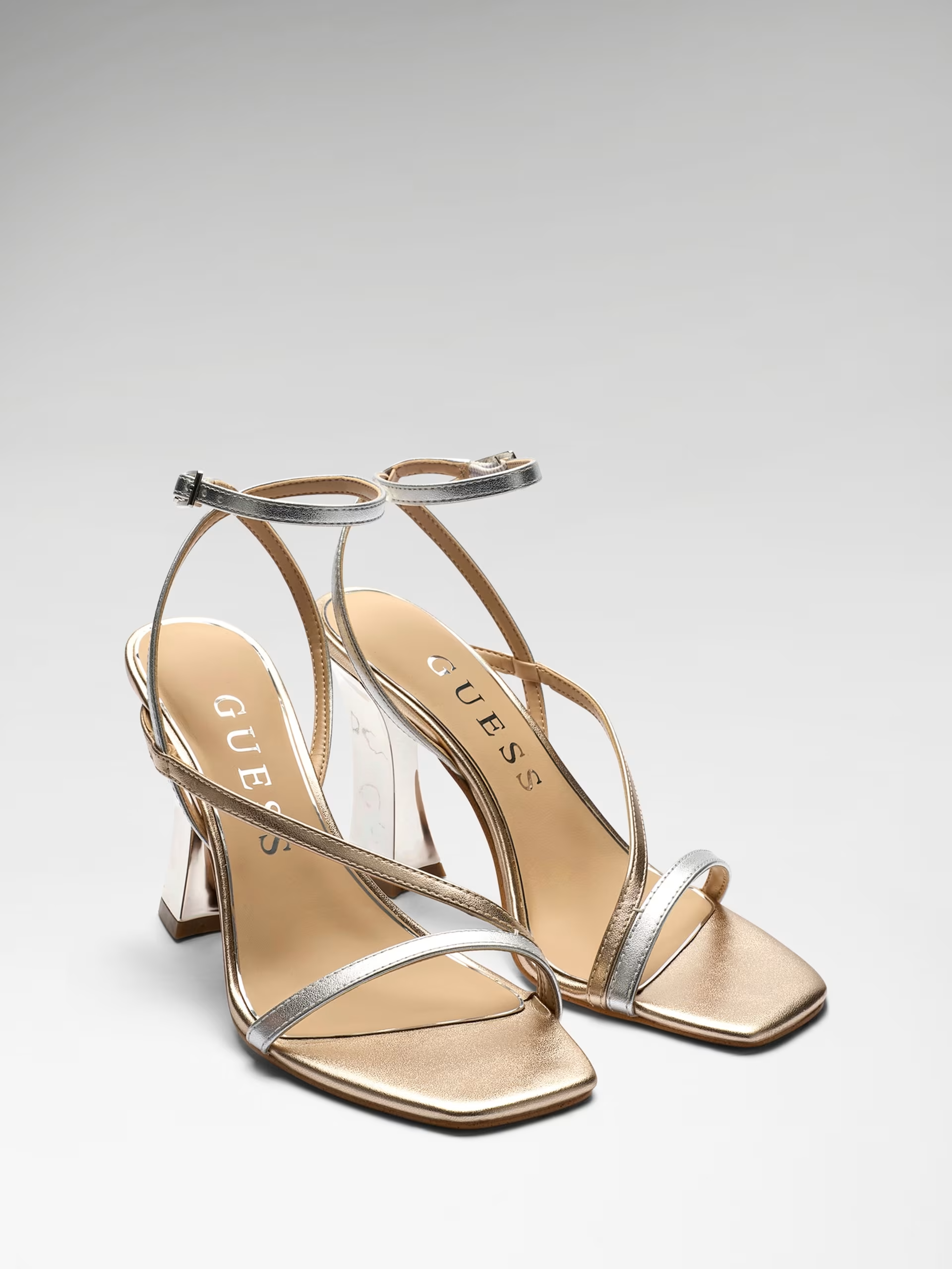 Sandália de Salto RADORY Dourado  - Guess   3