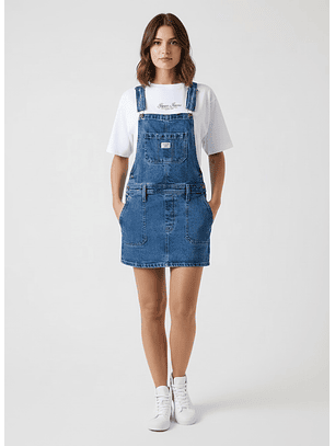 Jardineira Curta de Ganga - Guess Jeans