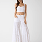 Crop Top em Bordado Inglês Branco - Guess   - vignette 4