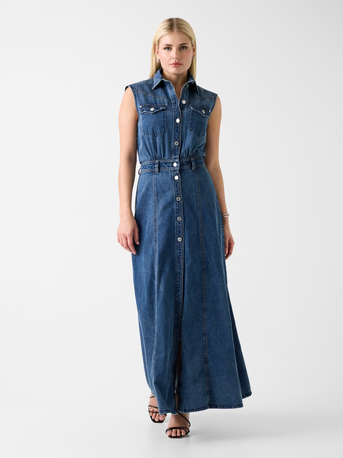 Vestido de Cavas RUGIADA Ganga - Guess 1