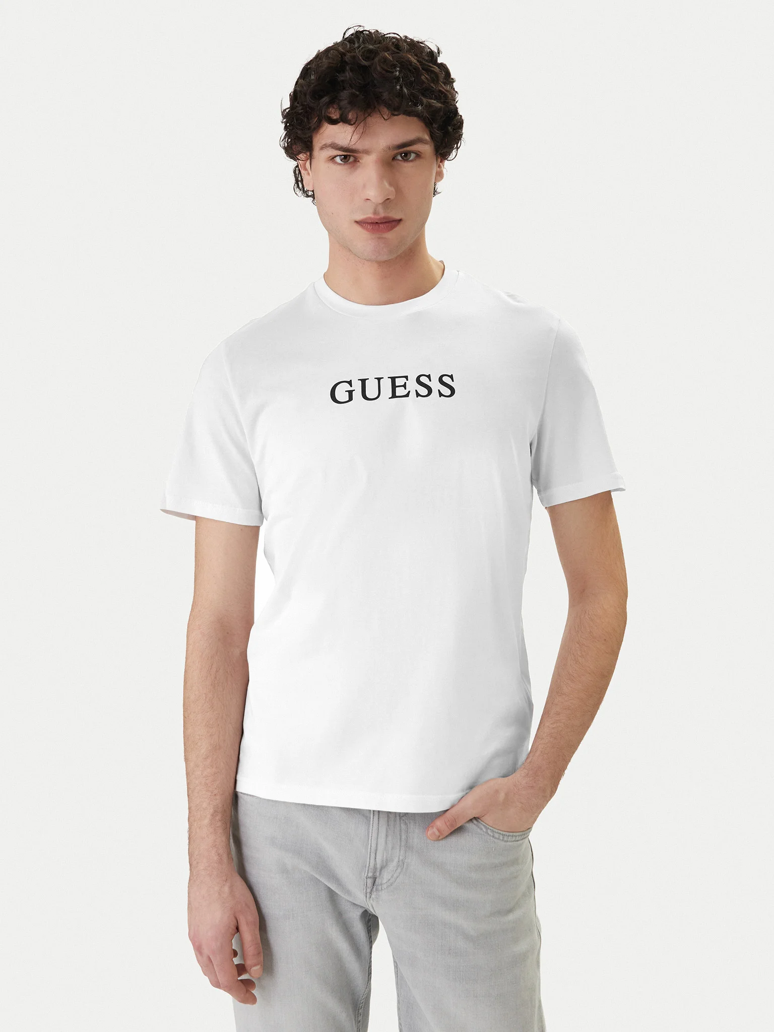 Pack 3 T-shirts Preto, Branco e Cinza - Guess  4