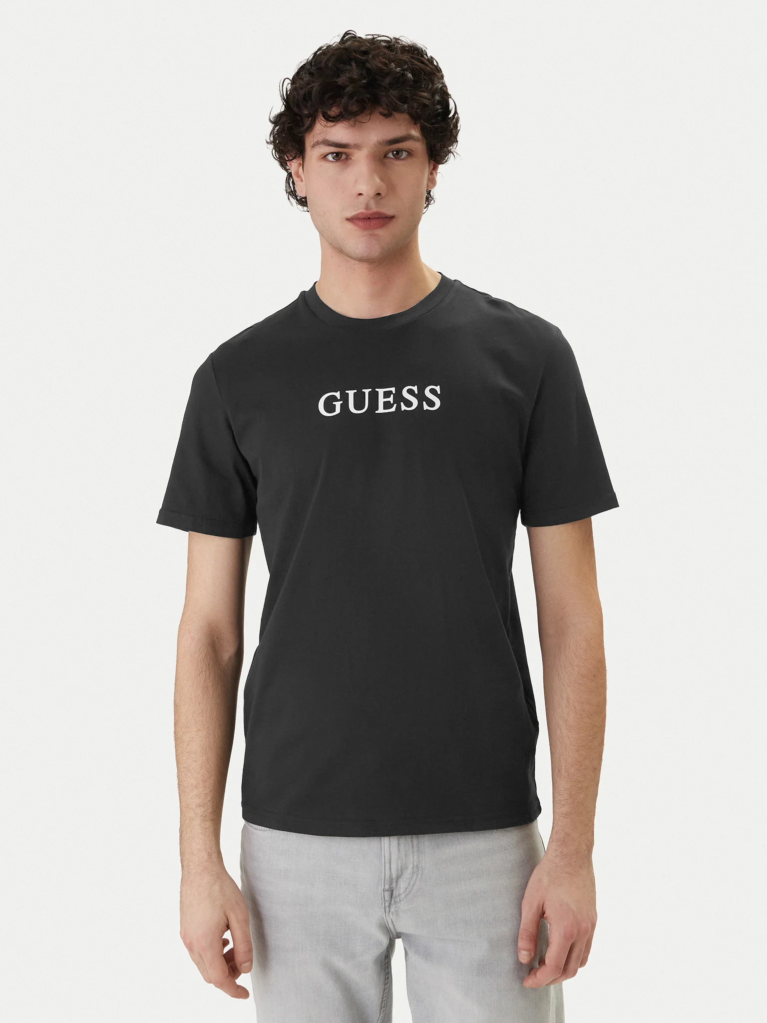 Pack 3 T-shirts Preto, Branco e Cinza - Guess  2