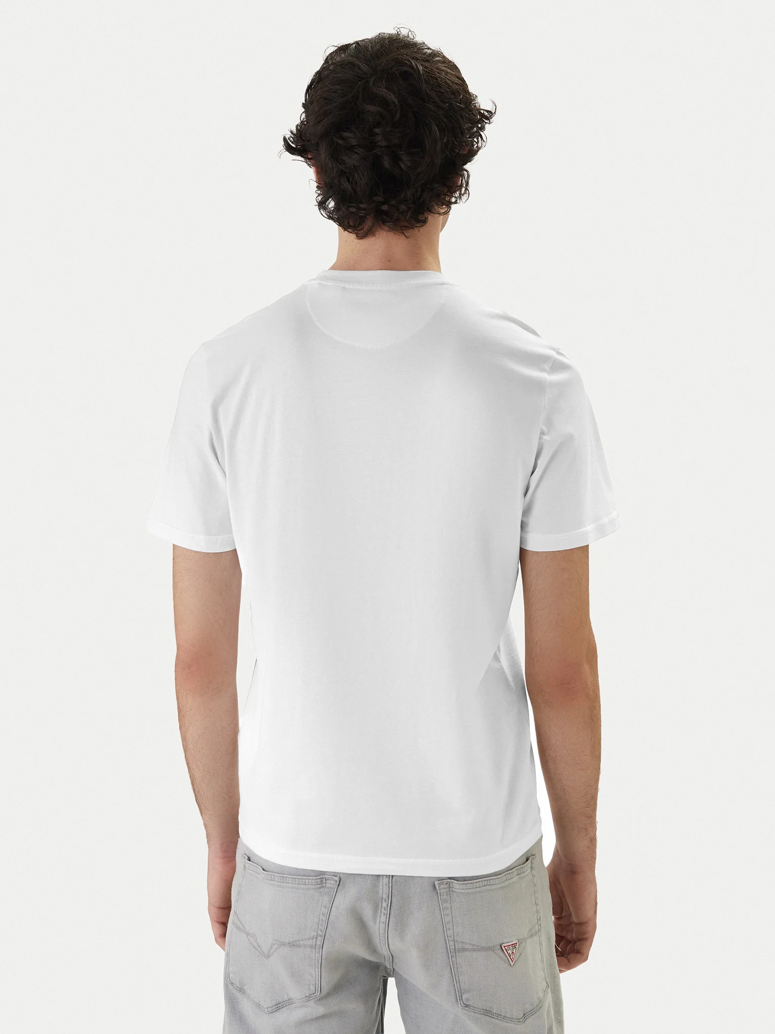 Pack 3 T-shirts Preto, Branco e Cinza - Guess  5