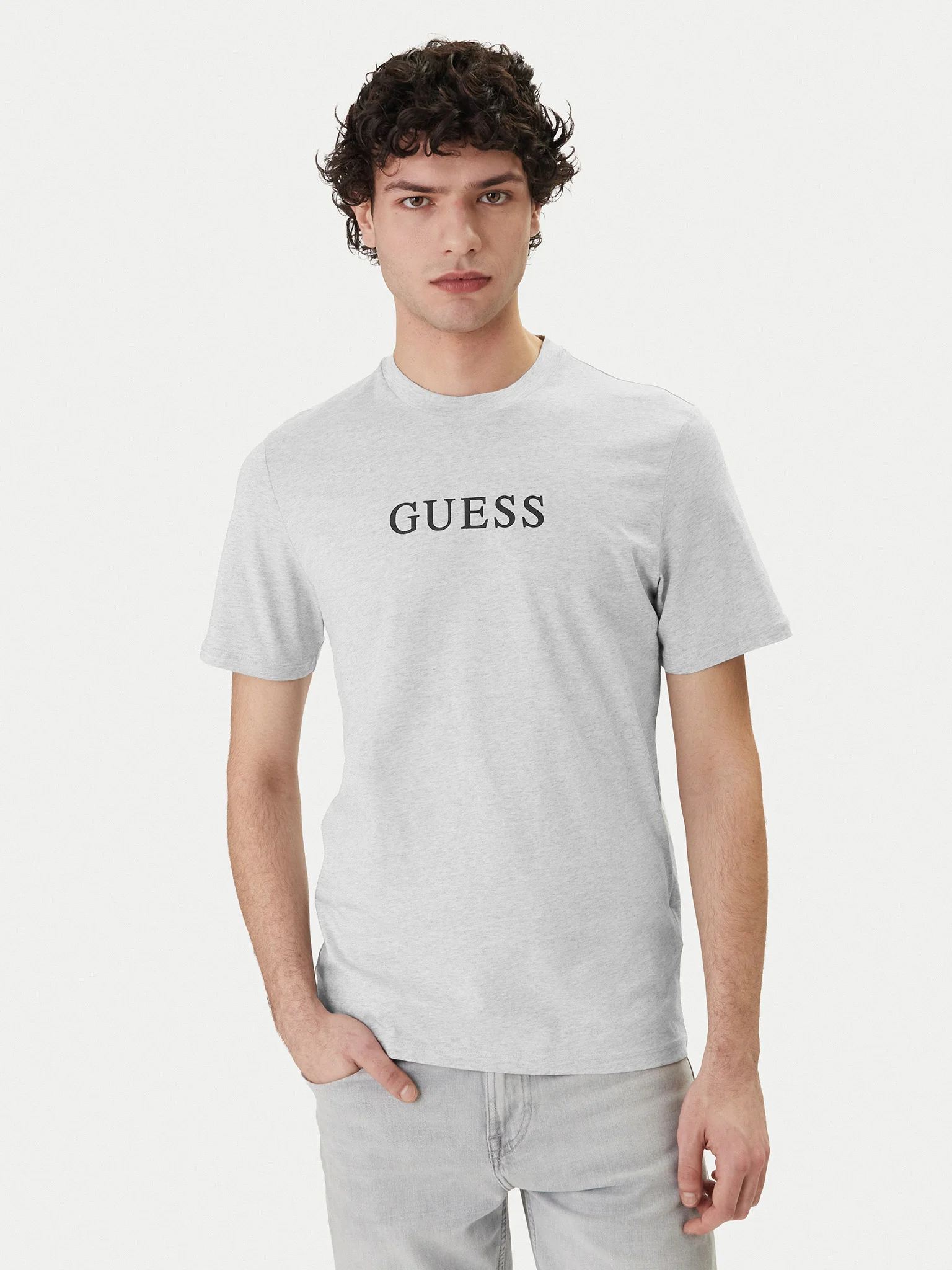 Pack 3 T-shirts Preto, Branco e Cinza - Guess  3