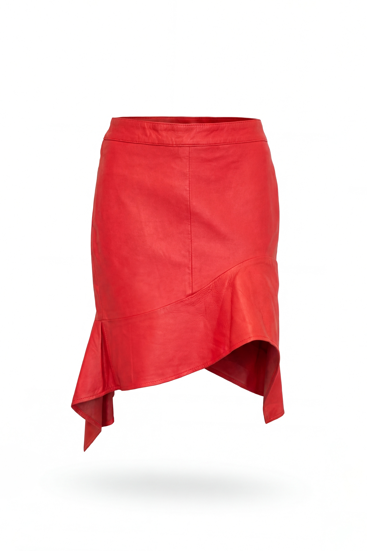 Saia em Pele Curta Vermelho - SAHOCO  4