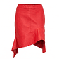 Saia em Pele Curta Vermelho - SAHOCO  - thumbnail 4