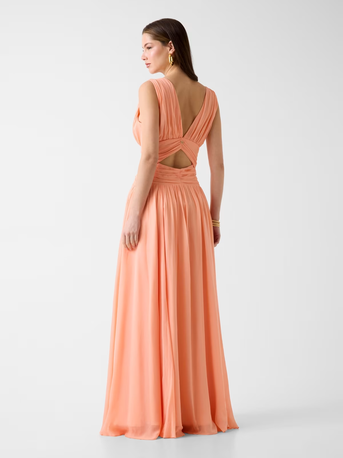 Vestido Comprido ADELA Salmão - Guess Marciano 4