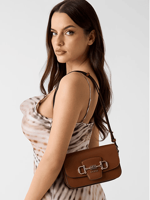 Crossbody Pequena JANIE Camel - Guess 