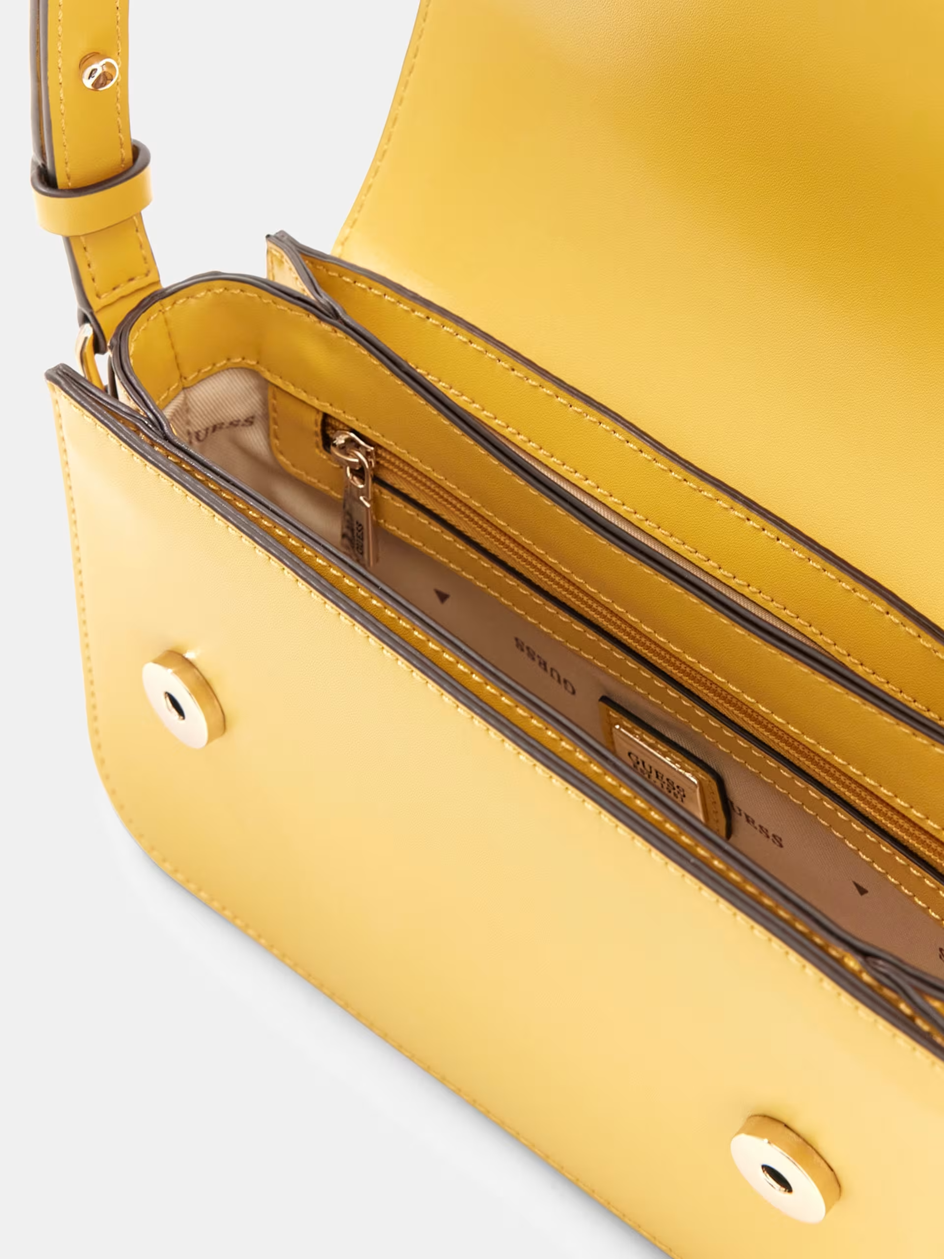 Crossbody Pequena JANIE Amarelo - Guess  5