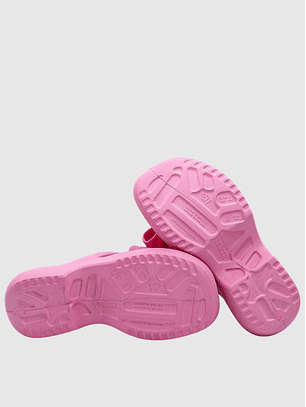 Chinelos de Platafoma Free Fuzzy Rosa - Melissa 