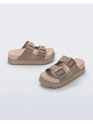 Chinelos Cozy M Lover Plataforma Taupe - Melissa 