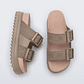 Chinelos Cozy M Lover Plataforma Taupe - Melissa  - thumbnail 3