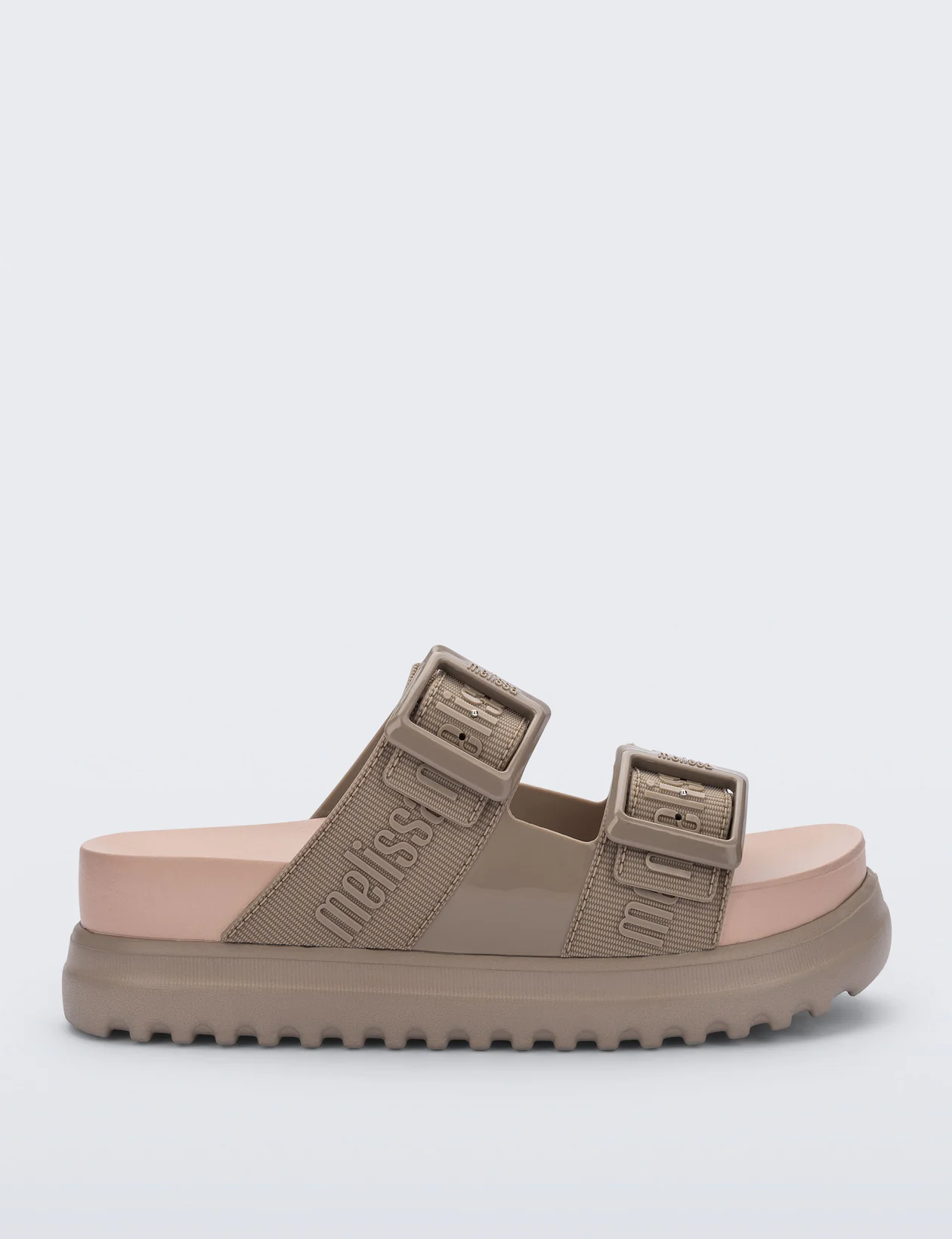 Chinelos Cozy M Lover Plataforma Taupe - Melissa  1