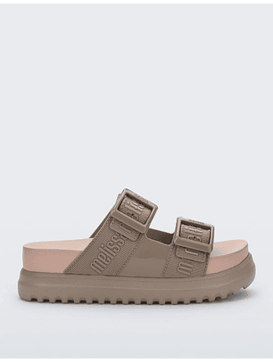 Chinelos Cozy M Lover Plataforma Taupe - Melissa 