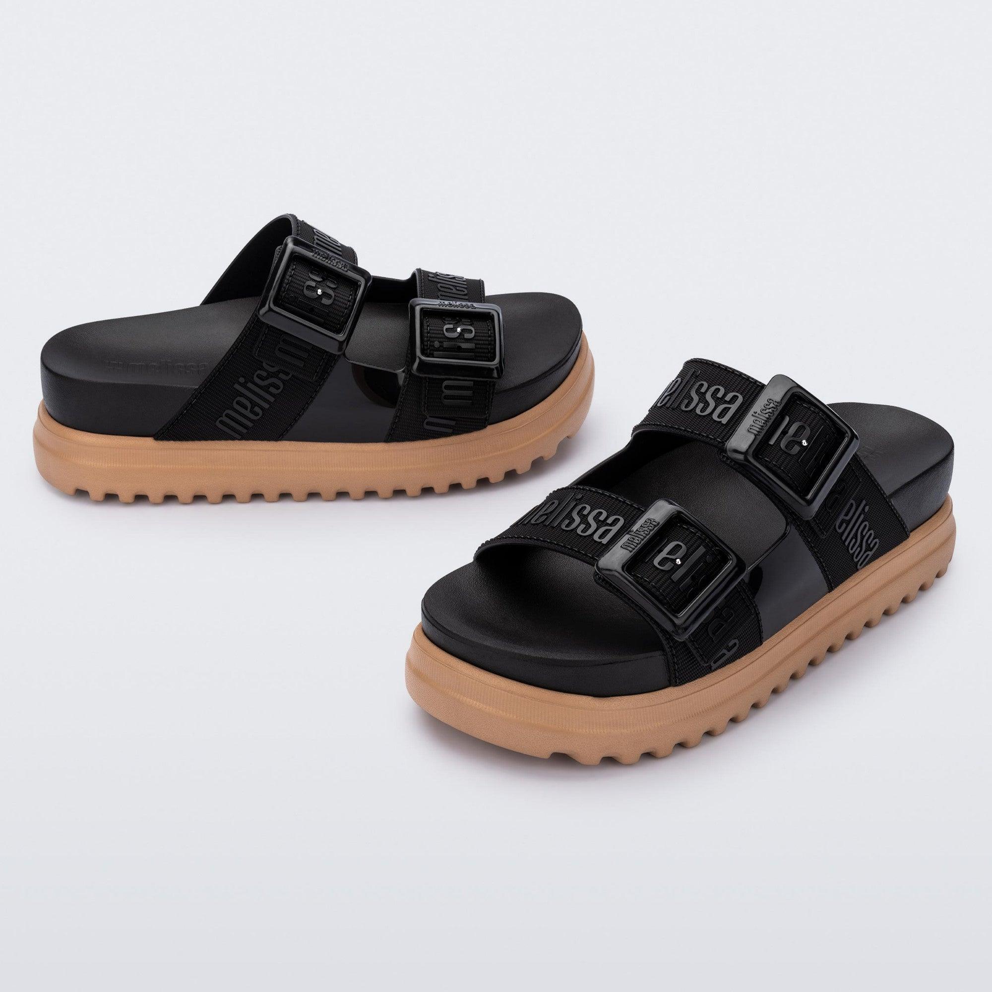 Chinelos Cozy M Lover Plataforma Preto - Melissa  2
