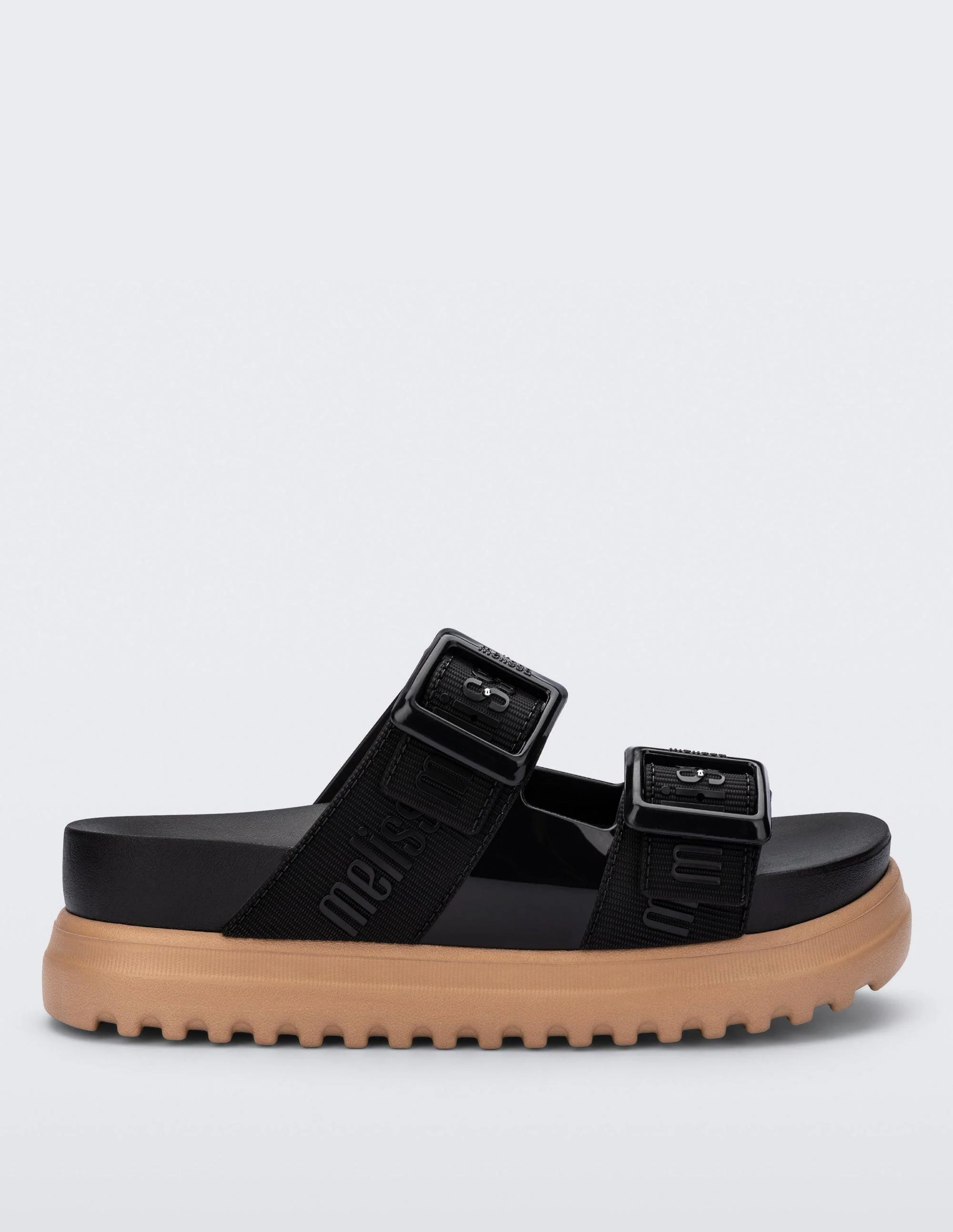 Chinelos Cozy M Lover Plataforma Preto - Melissa  1