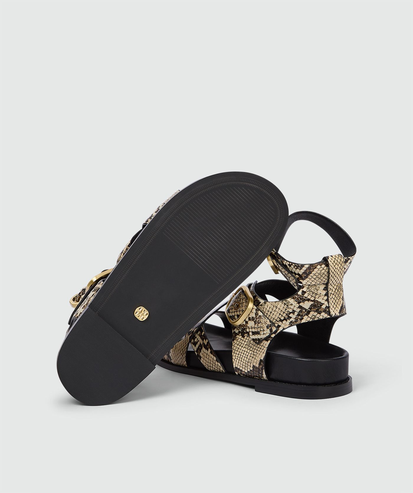 Sandália com Tiras SERENA Cobra - Josh V  3