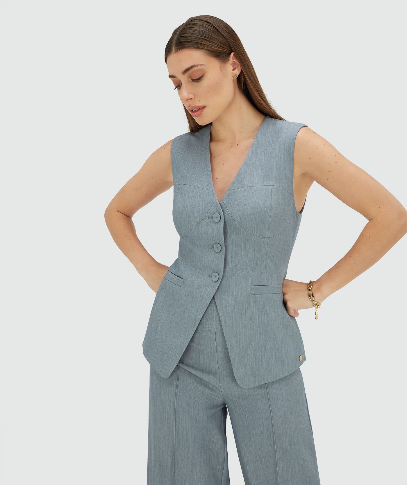 Colete REIGN Azul - Josh V  2