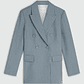 Blazer Oversize KASSIDY Azul - Josh V  - Thumbnail 4