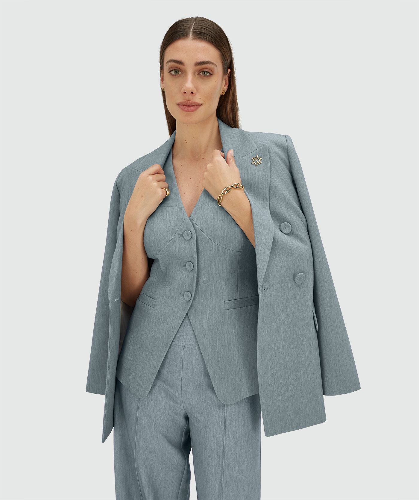 Blazer Oversize KASSIDY Azul - Josh V  5