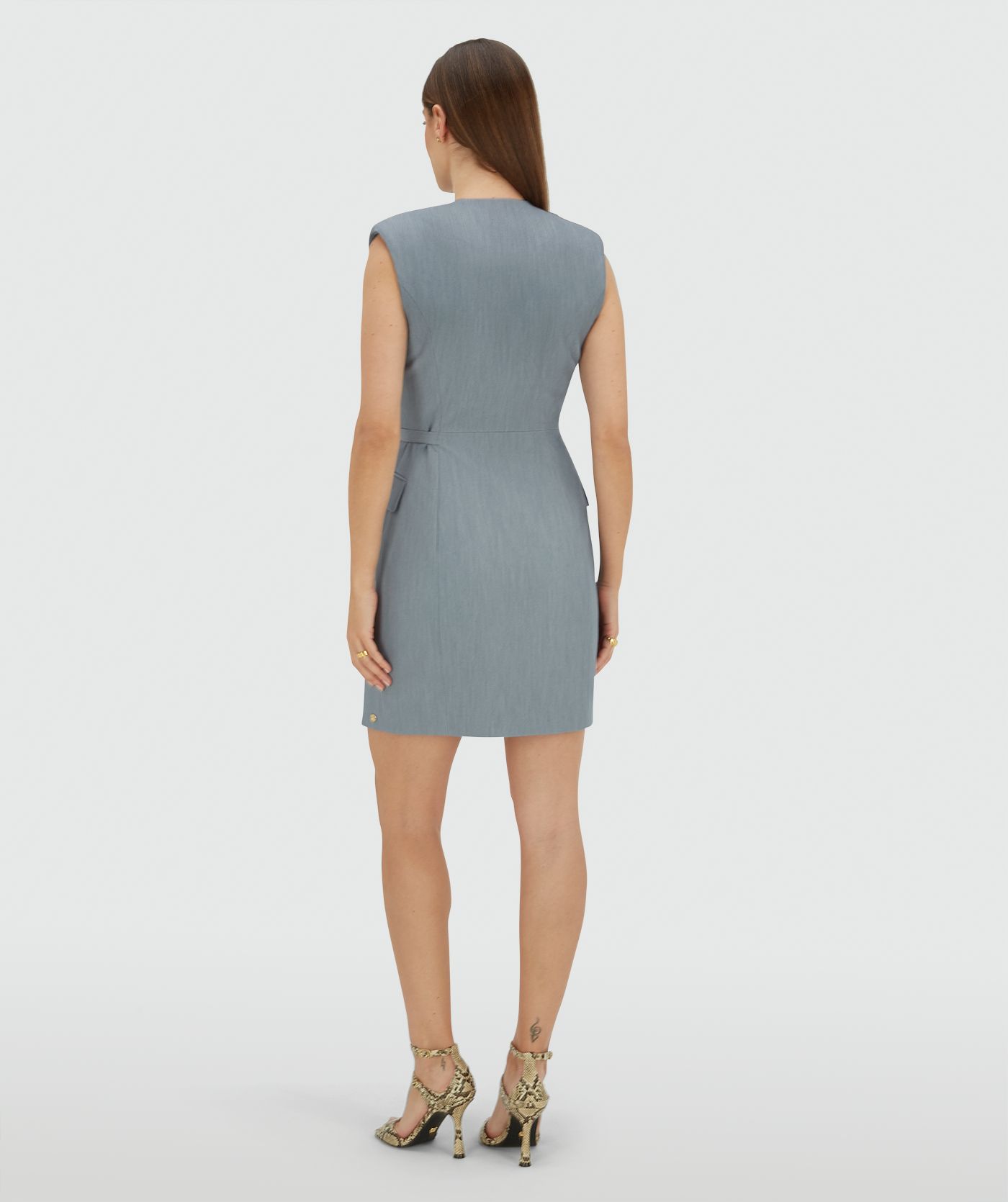 Vestido Curto HENLEY Azul - Josh V 2