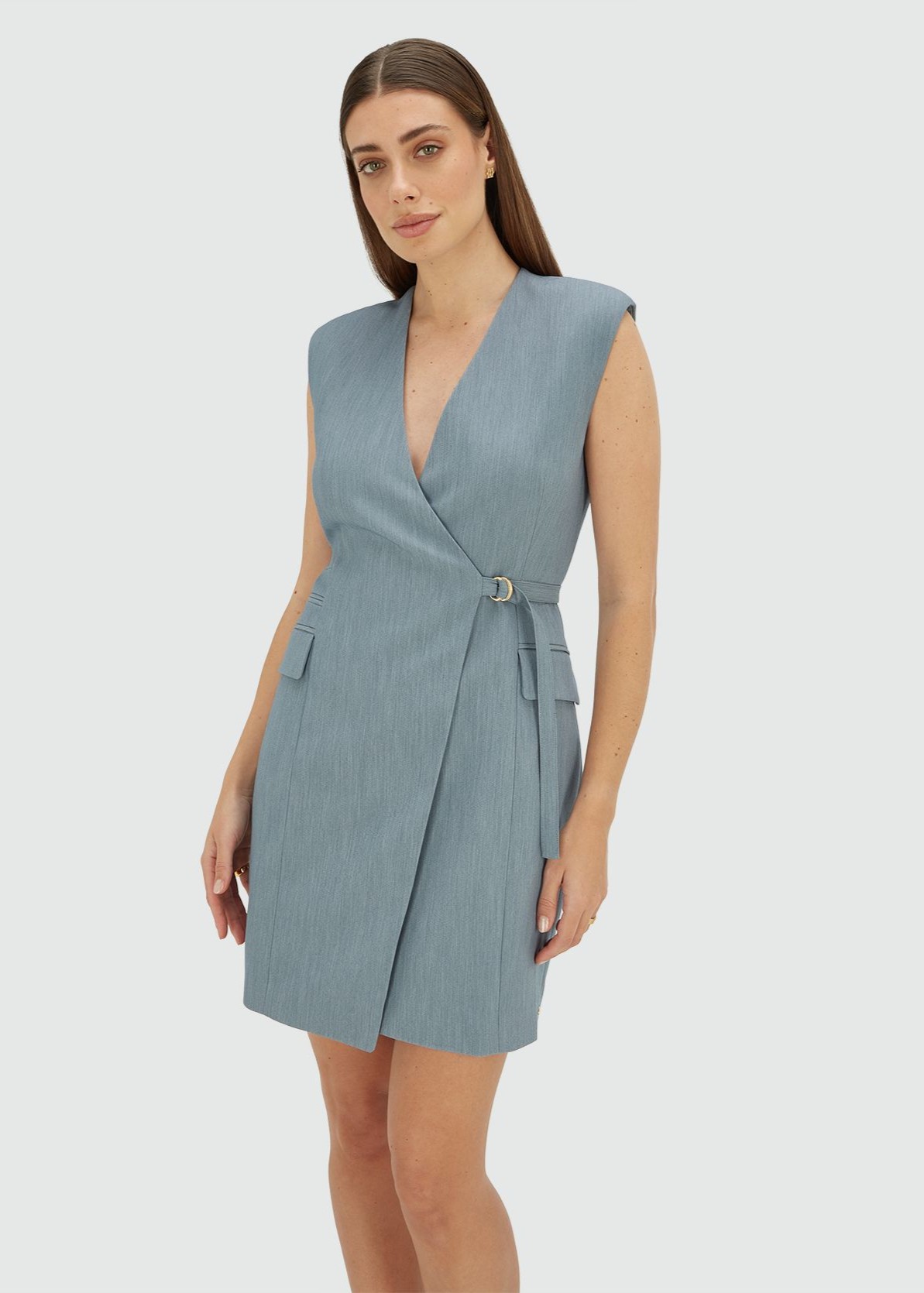 Vestido Curto HENLEY Azul - Josh V 1