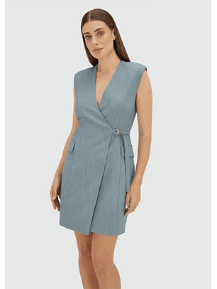 Vestido Curto HENLEY Azul - Josh V