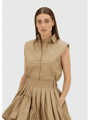 Camisa de Cavas SUSIE Verde - Josh V 