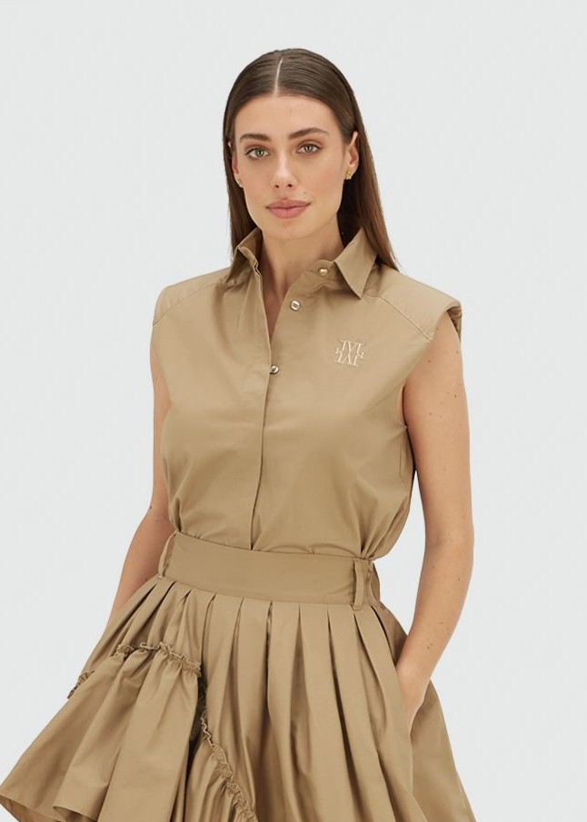 Camisa de Cavas SUSIE Verde - Josh V  1