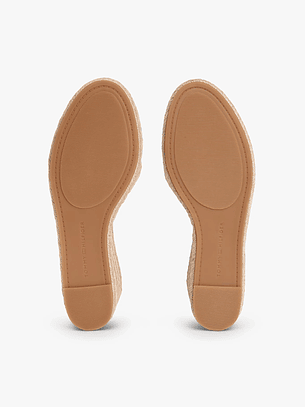 Sandália de Cunha 9332 Bege - Tommy Hilfiger