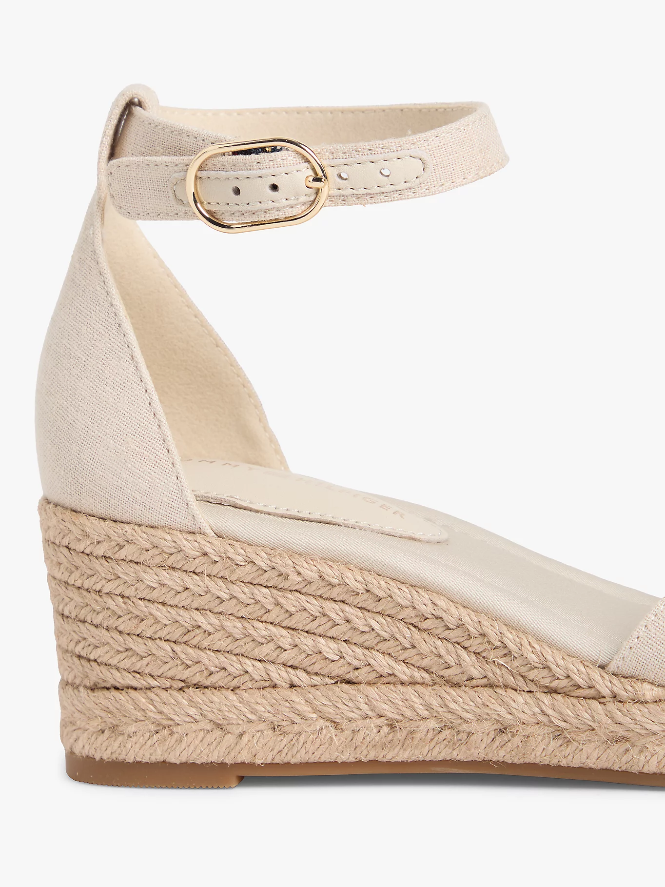 Sandália de Cunha 9332 Bege - Tommy Hilfiger 6