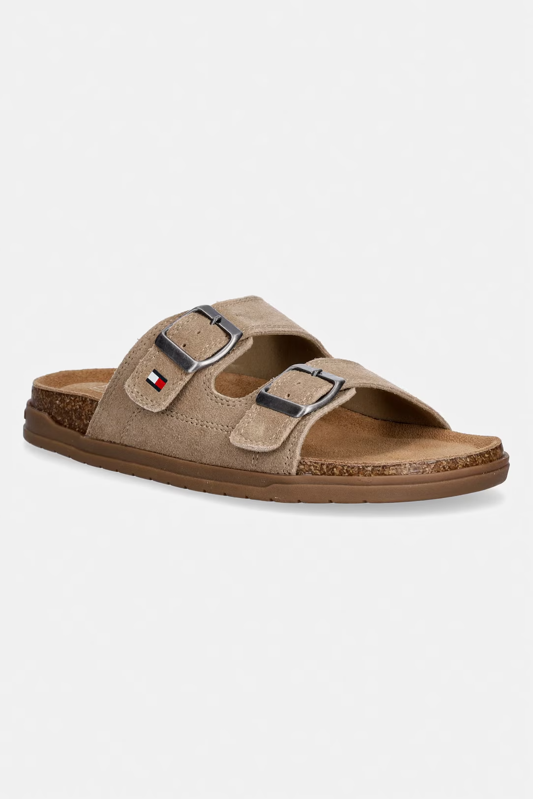 Chinelo FRANCIS em Pele Bege - Tommy Hilfiger 3