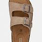 Chinelo FRANCIS em Pele Bege - Tommy Hilfiger - thumbnail 5