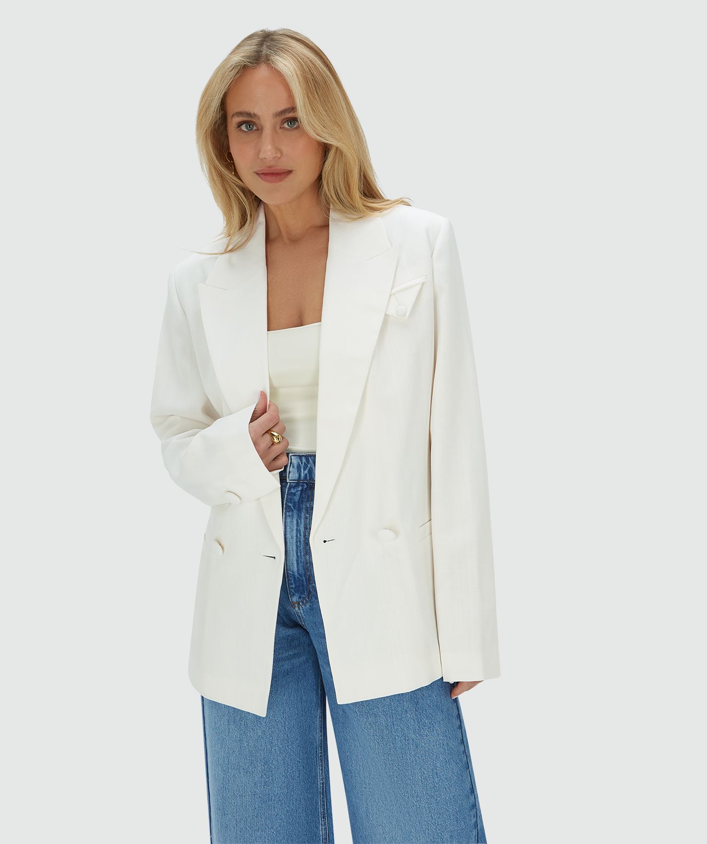 Blazer MALENA Branco - Josh V 5