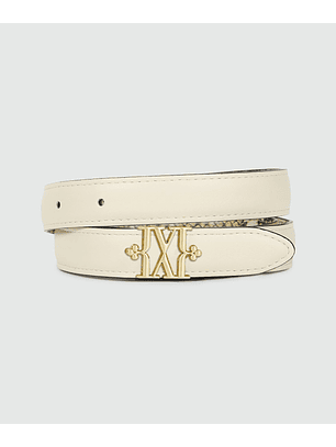 Cinto Reversível DORISSA Cobra  e Branco - Josh V